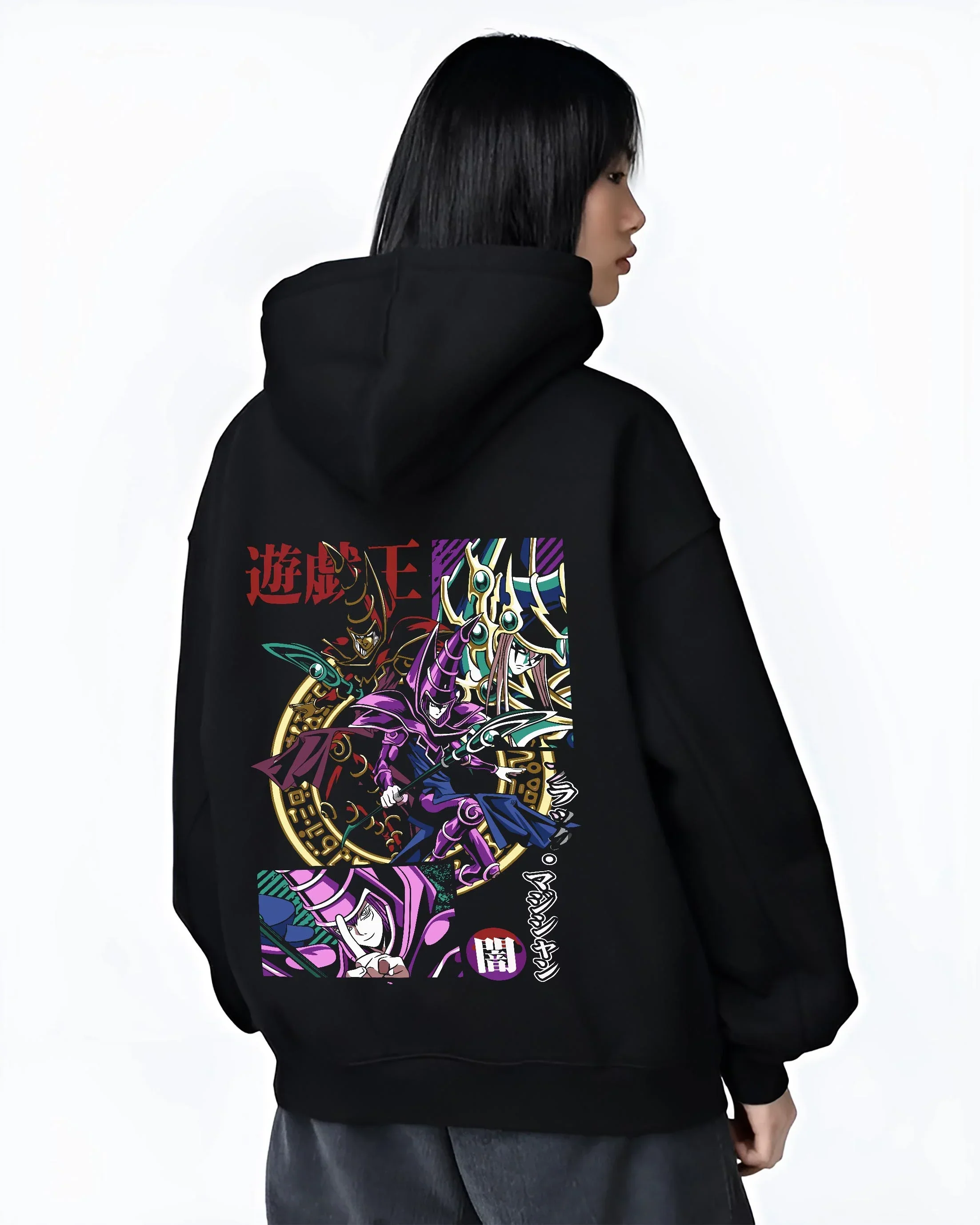 Yu-Gi-Oh Dark Magician Hoodie Duel Monsters Jumper - Image 3
