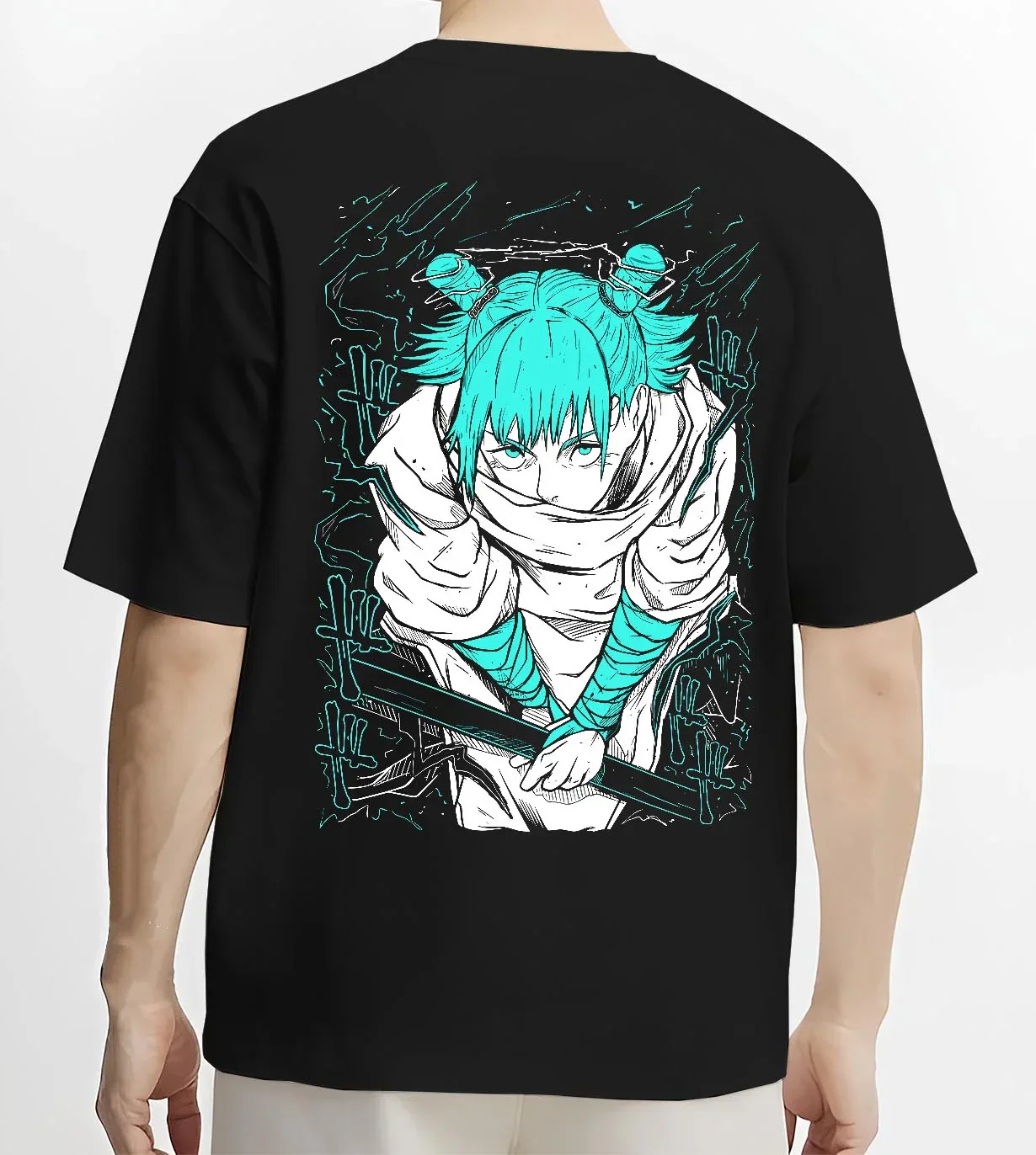 Yuji Jujutsu Kaisen Hoodie Cursed Energy Black Flash - Image 4