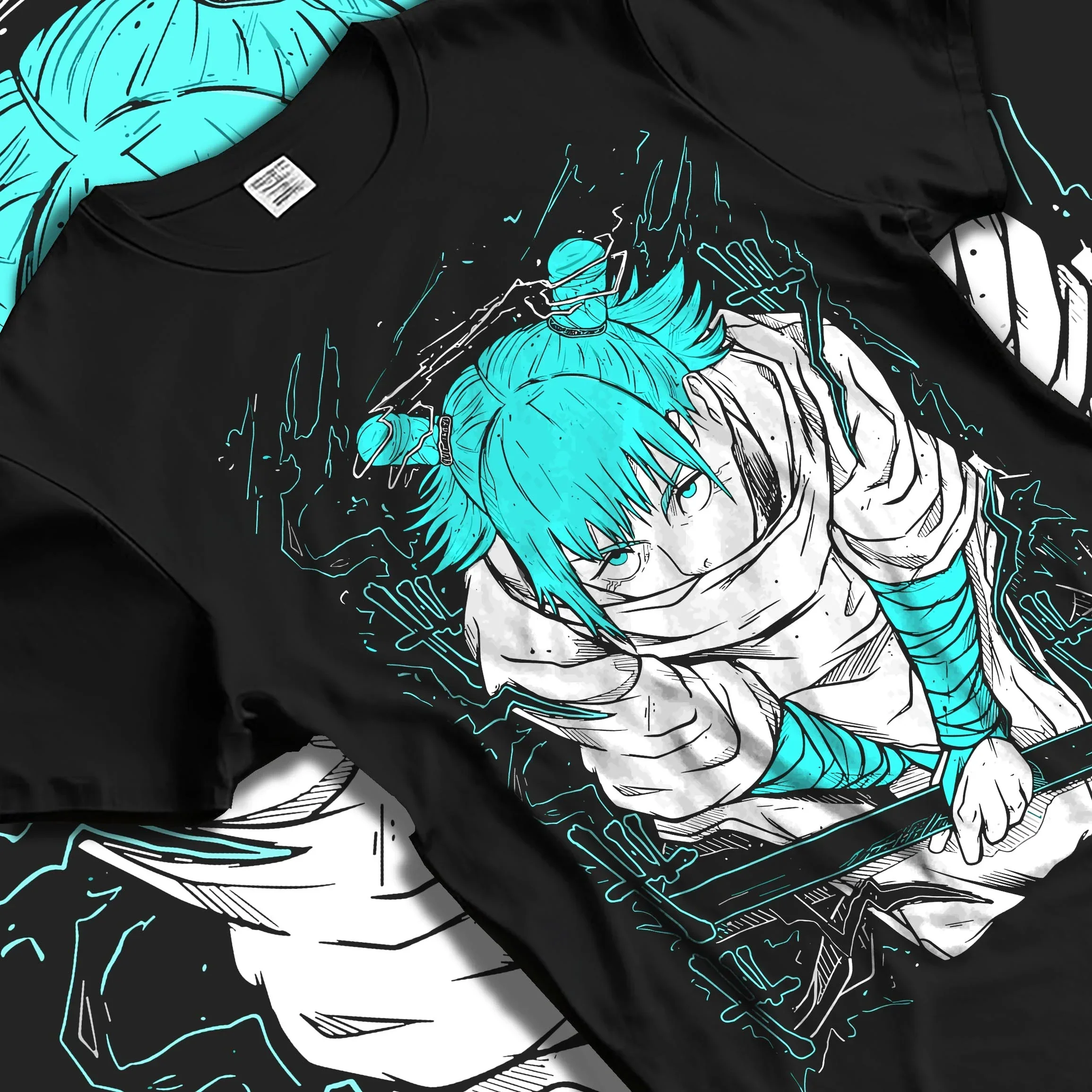 Yuji Jujutsu Kaisen Hoodie Cursed Energy Black Flash - Image 5