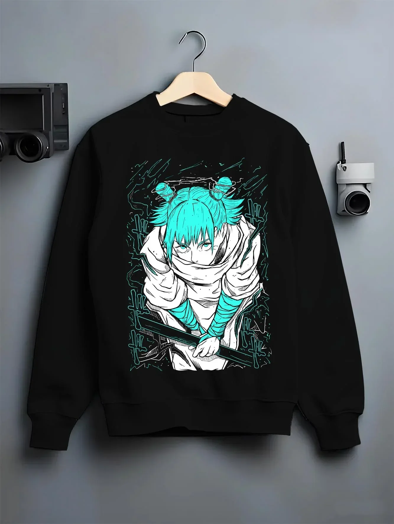 Yuji Jujutsu Kaisen Hoodie Cursed Energy Black Flash - Image 6