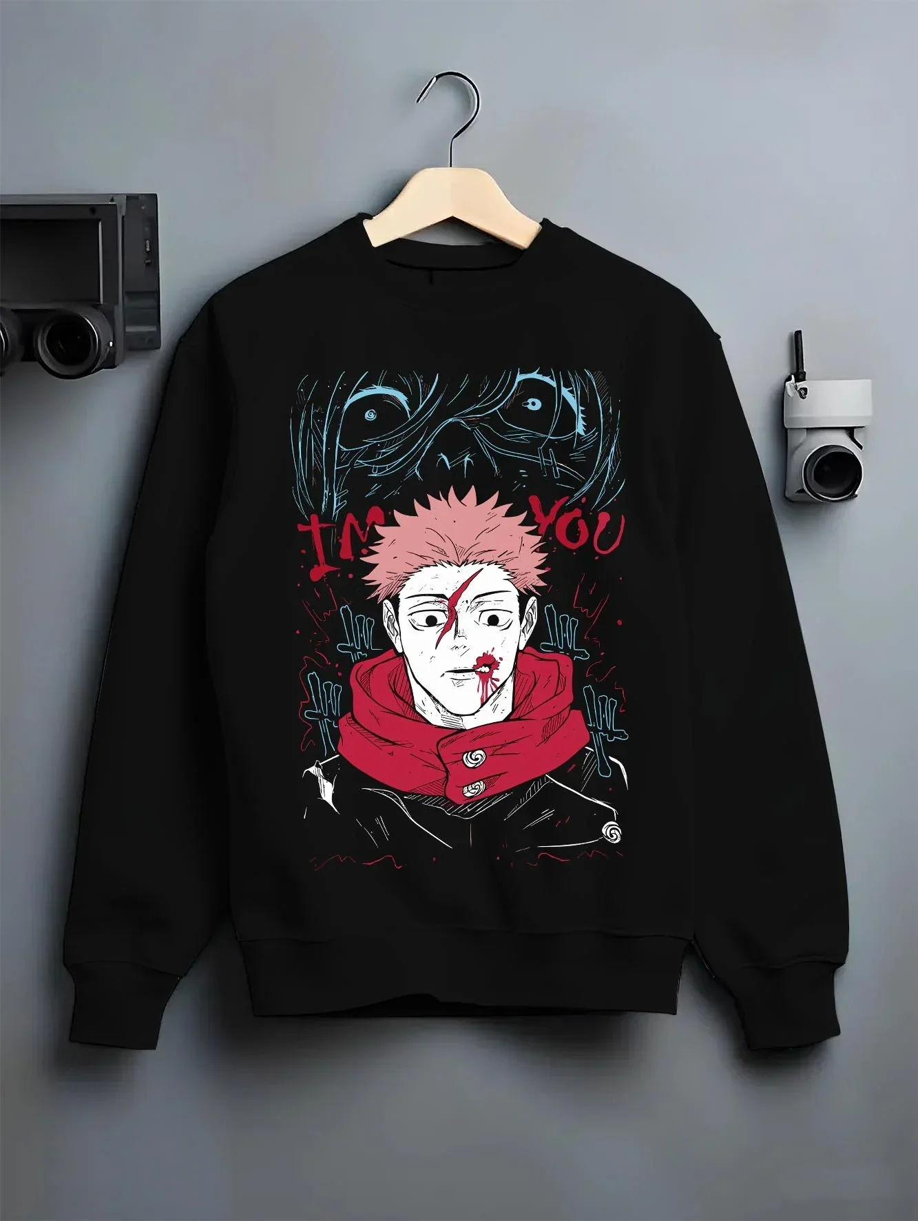 Yuji Jujutsu Kaisen Hoodie Sukuna Cursed Mark Power - Image 6