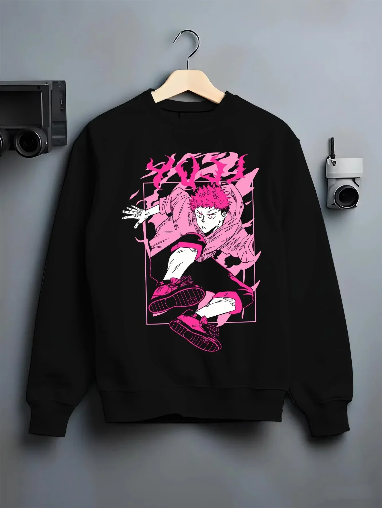 Yuji Itadori Jujutsu Kaisen Hoodie Dynamic Black Flash - Image 6