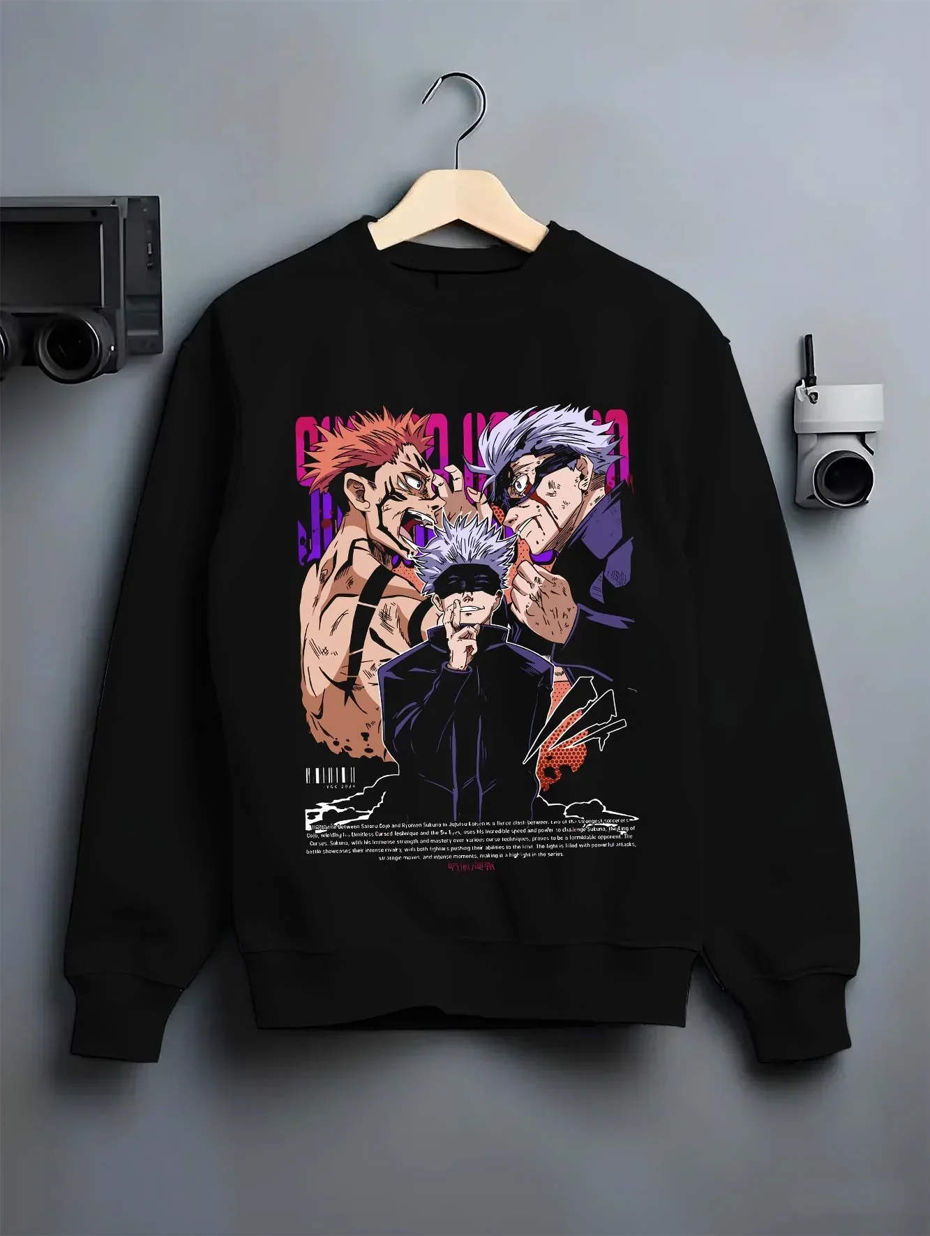 Yuji Gojo Hoodie Jujutsu Kaisen Battle Clash - Image 6